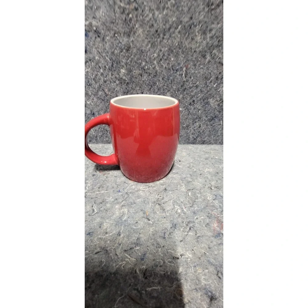 Starbucks Solid Red‎ Ceramic Mug 14oz Coffee Tea Cup